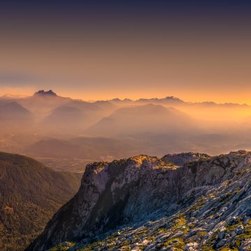 Smokey Sunset over Squamish